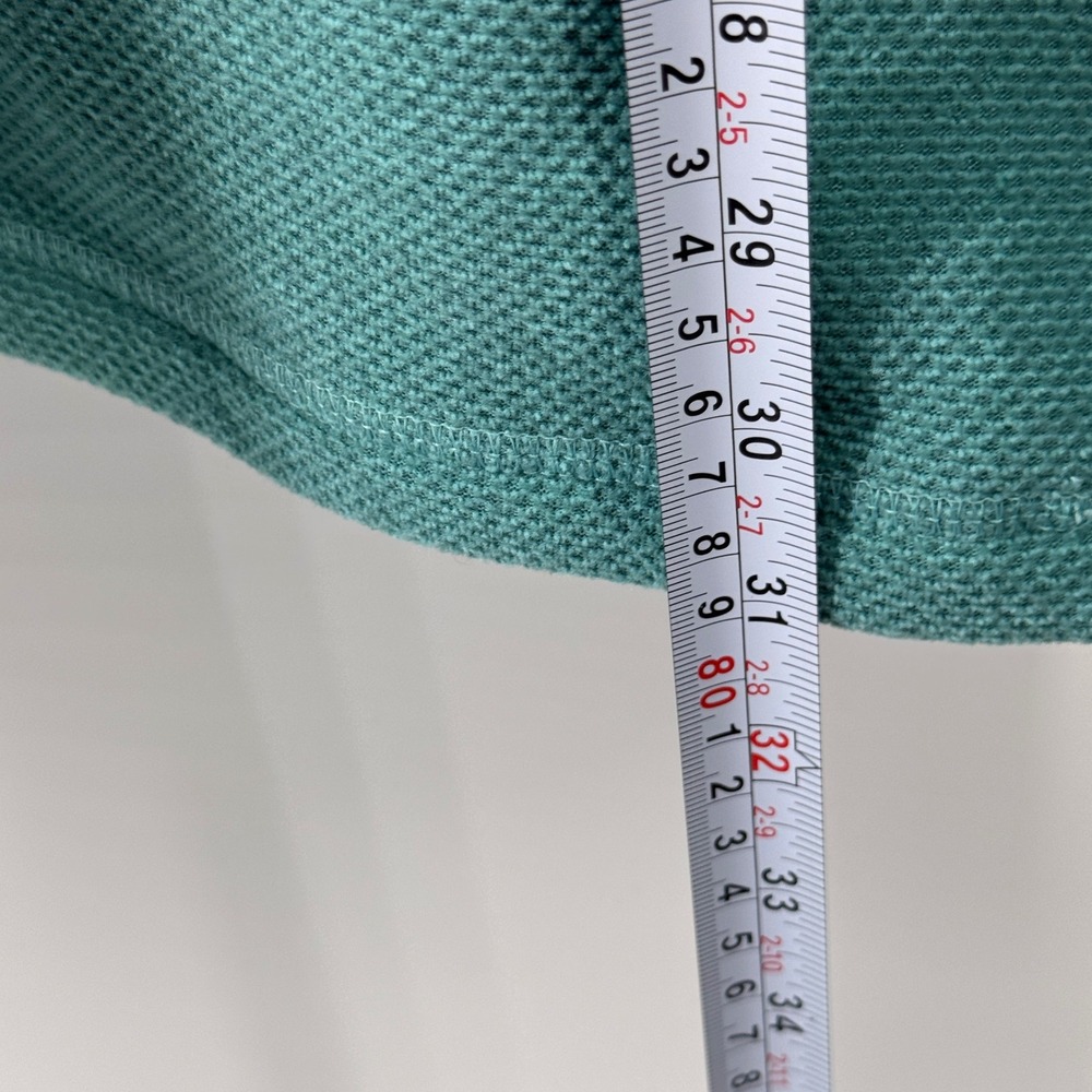 The North Face Quarter Zip Pullover Mens XXL Teal Fleece Outdoor Sweater - Picture 7 of 7